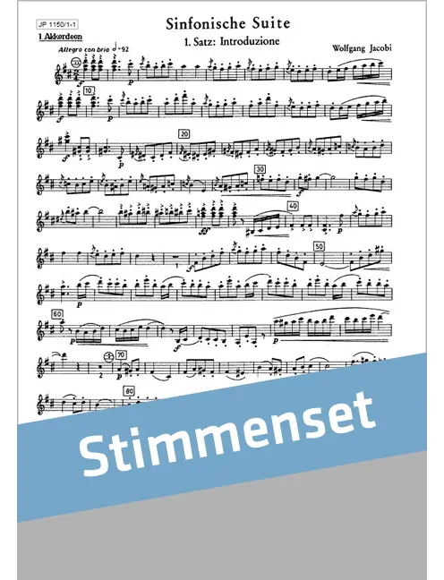 Sinfonische Suite 1. Satz